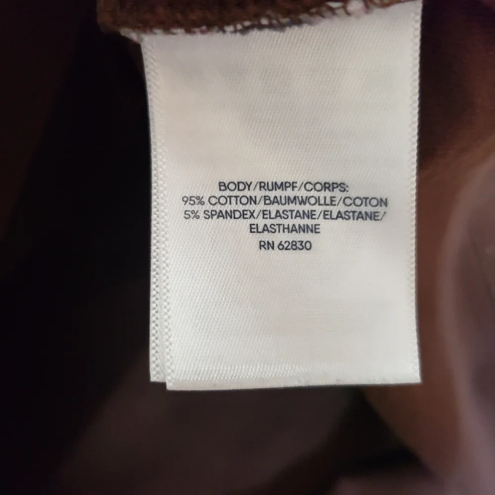 Lands End Brown Long Sleeve Top and Anima Cheetah Pants Set Size 3x - Picture 4 of 6